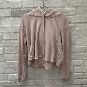 women’s cropped hoodie